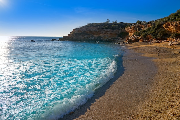 Plage de Cala La Buena sur la plage El Perello