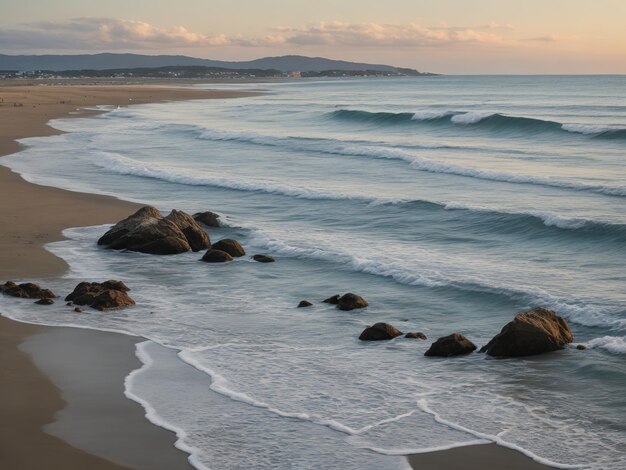 Photo plage calme