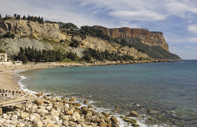 Plage de Cassis, Côte d&#39;Azur, France