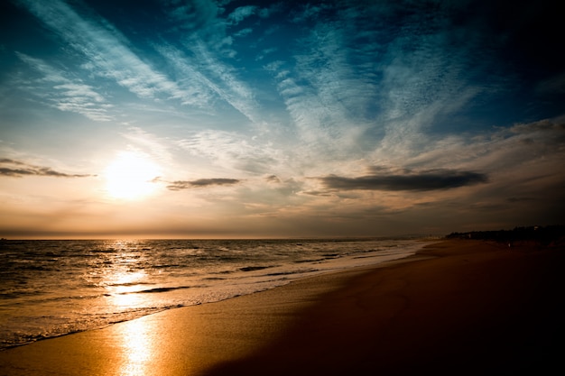 Plage et ciel