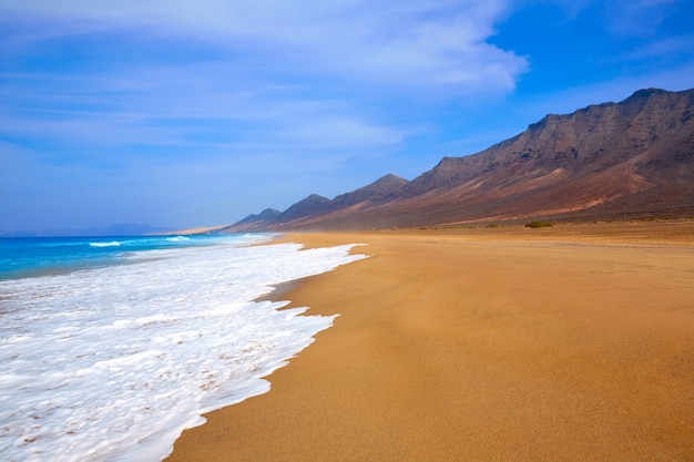 Plage de Cofete Fuerteventura aux îles Canaries