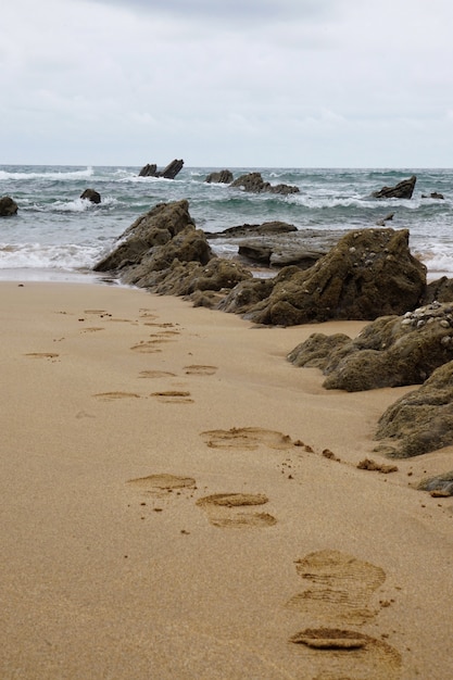 la plage sur la côte