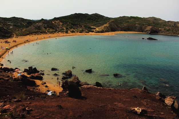 Photo plage dorée