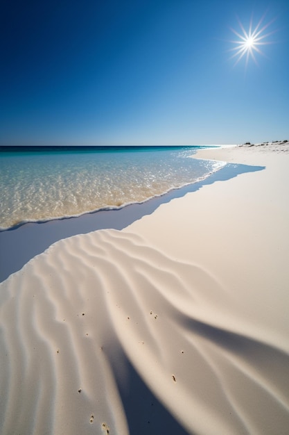 La plage du complexe est un bel endroit pour nager.