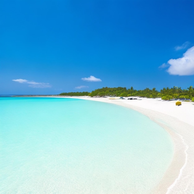 plage avec de l'eau