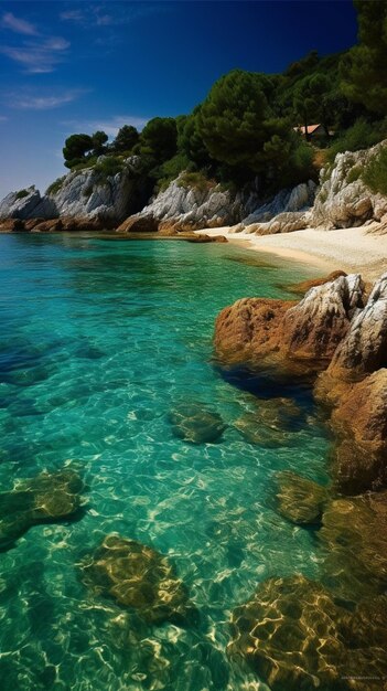 La plage est un bel endroit à visiter.