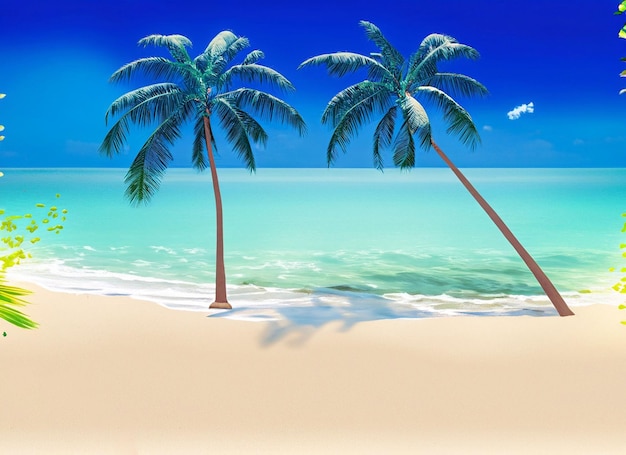 Plage d&#39;été