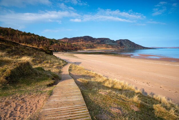 La plage de Gruinard en Ecosse