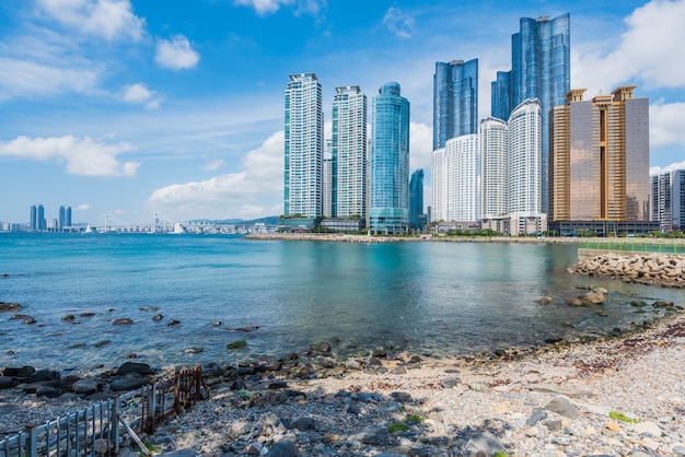 Plage de Haeundae à Busan