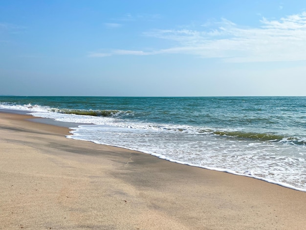 La plage de Hua Hin en Thaïlande