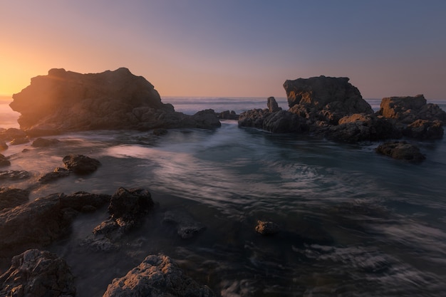 Plage d'Ilbarritz à Biarritz, à Pais Vasco.