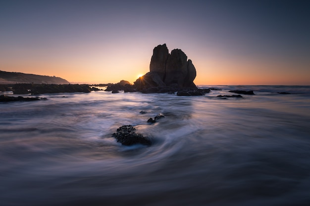 Plage d'Ilbarritz de Biarritz, Pays Basque.