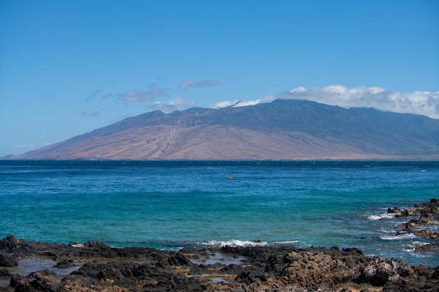 Plage sur l'île de Maui, Aloha Hawaii.