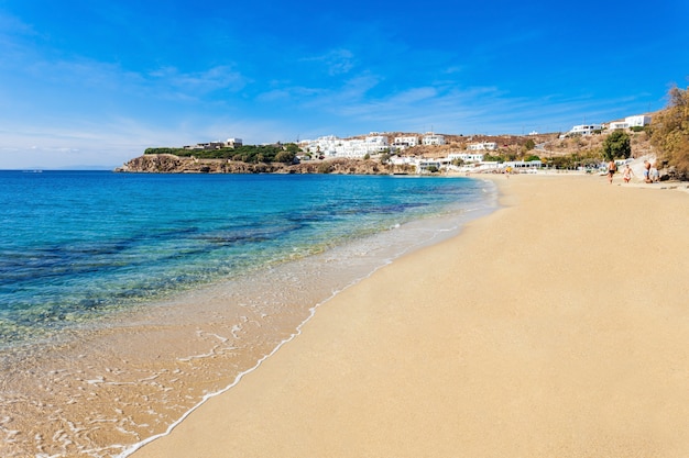 Plage de l'île de Mykonos