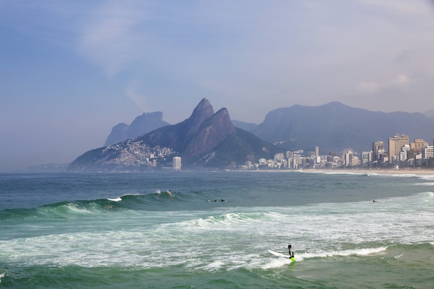 Plage d'Ipanema à Rio de Janeiro, Brésil