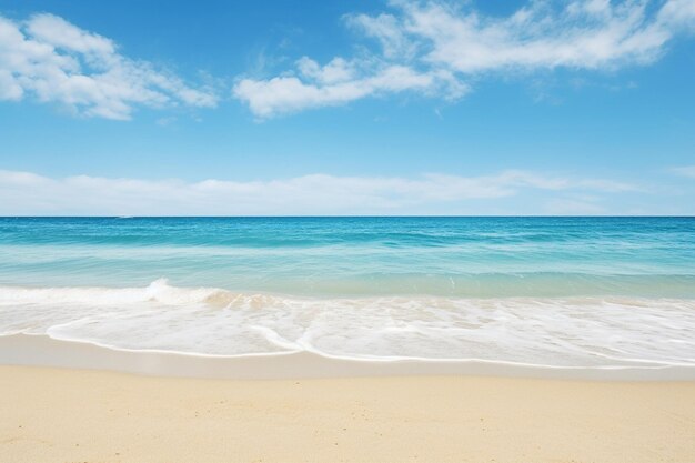 Photo une plage isolée avec des bassins de marée pleins de créatures marines colorées