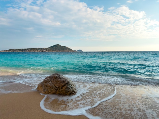 Photo plage de kaputas belle mer turquoise de kaputas kas antalya