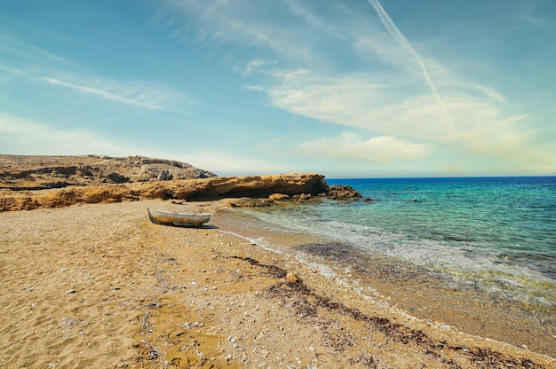 Plage de Koumbara sur l'île d'Ios en Grèce