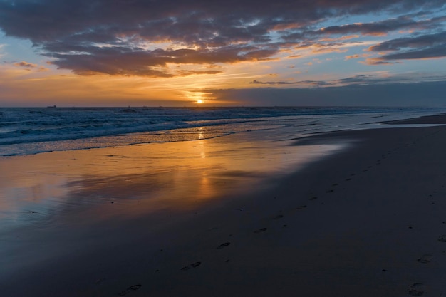 Plage de Mazagon dans la province de Huelva Espagne L'une des plus belles plages d'Espagne