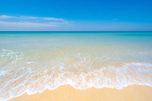 Plage mer et sable