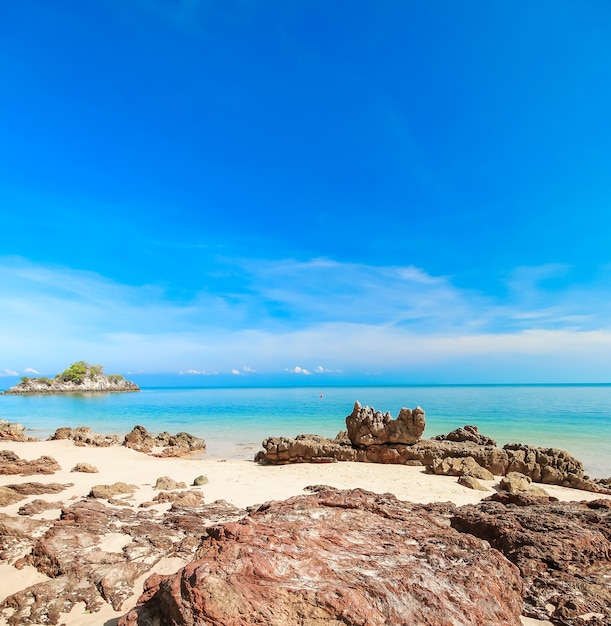 Photo plage et mer tropicale