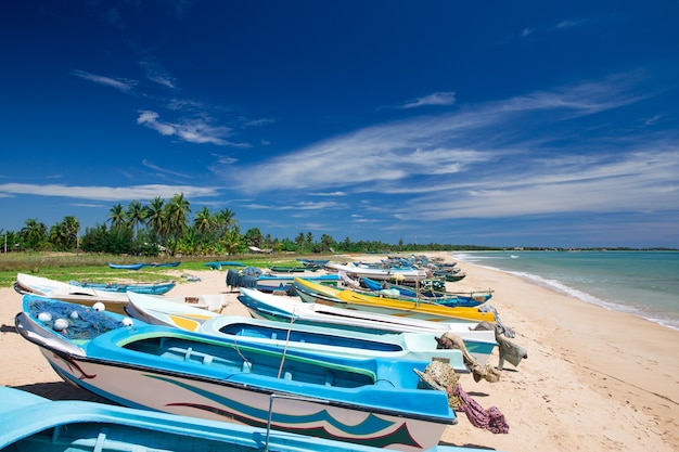 Plage et mer tropicale