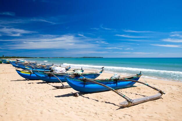 Plage et mer tropicale