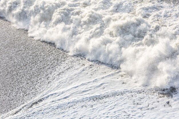 Photo plage noire d'islande