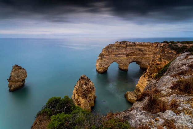 plage la nuit