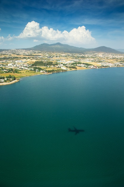 Plage d'or à la Grèce