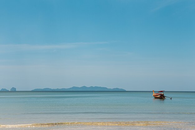 Plage de Pakmeng dans le sud de la Thaïlande.