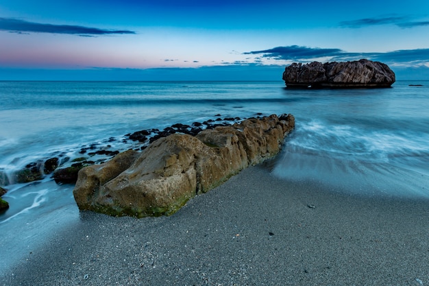 Plage de Piedra Paloma, Casares, Malaga, Espagne