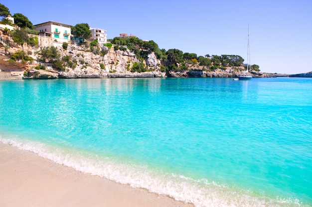 Photo plage de porto cristo à manacor majorque à majorque