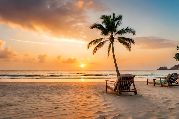 Une plage à ou près de l'hôtel