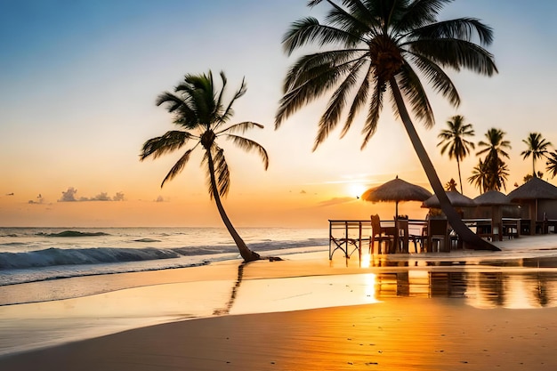 Une plage à ou près de l'hôtel