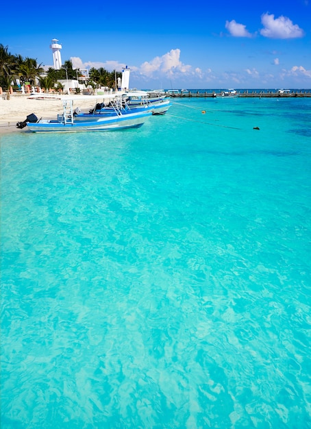 Plage de Puerto Morelos sur la Riviera Maya