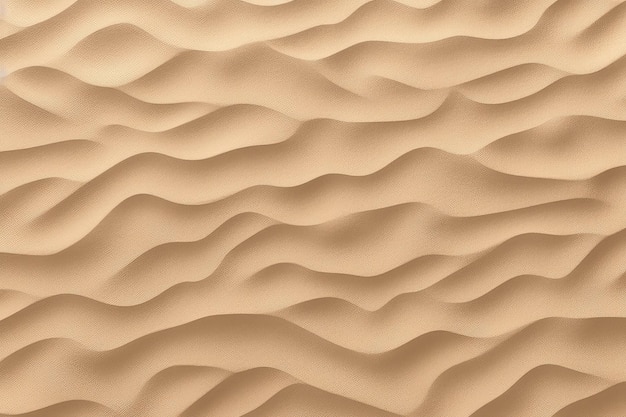Plage de sable blanc sans couture ou dunes de sable du désert
