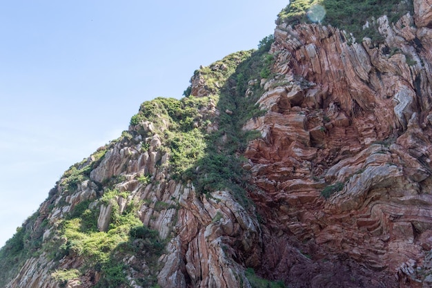 Plage sauvage du nord de l'Espagne