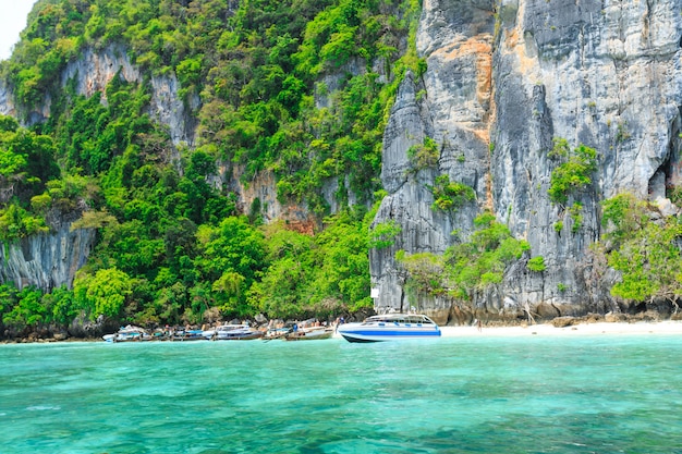 Plage Des Singes, îles Phi Phi, Thaïlande