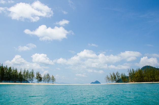 Plage tropicale