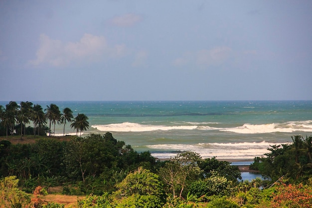 Photo la plage de ujung genteng