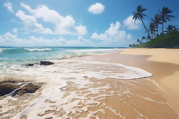 Des plages vierges dans un paradis tropical