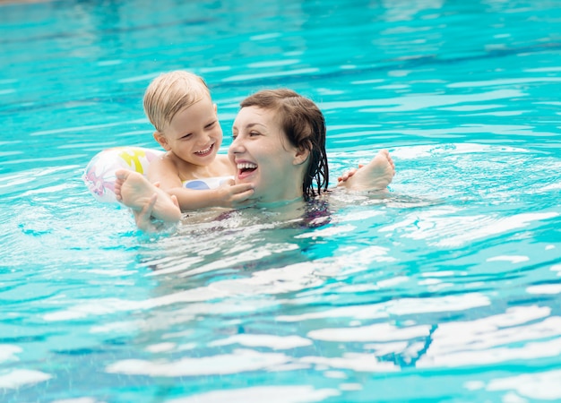 Plaisir de la piscine