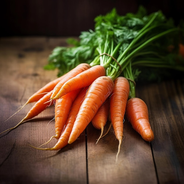 Les plaisirs de l'orange explorent la vivacité des carottes