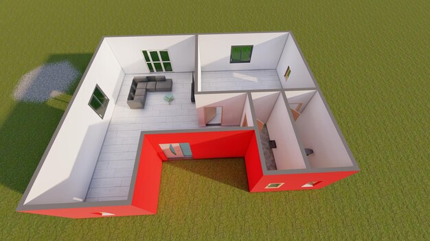 Plan de construction 3D