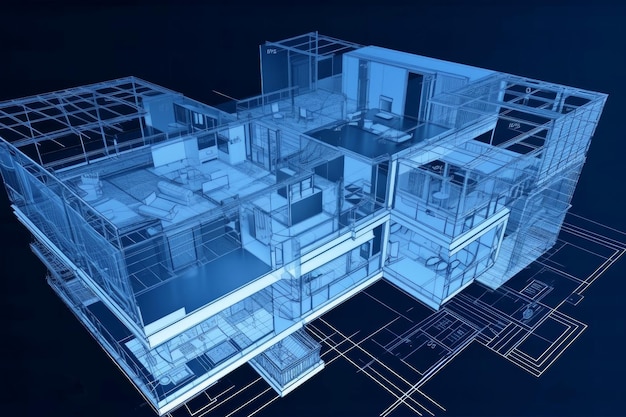 Plan de maison architecturale Construction de maisons