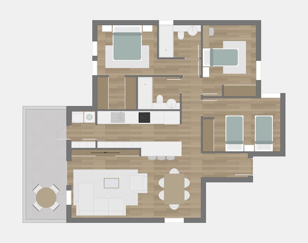 Plan de plancher