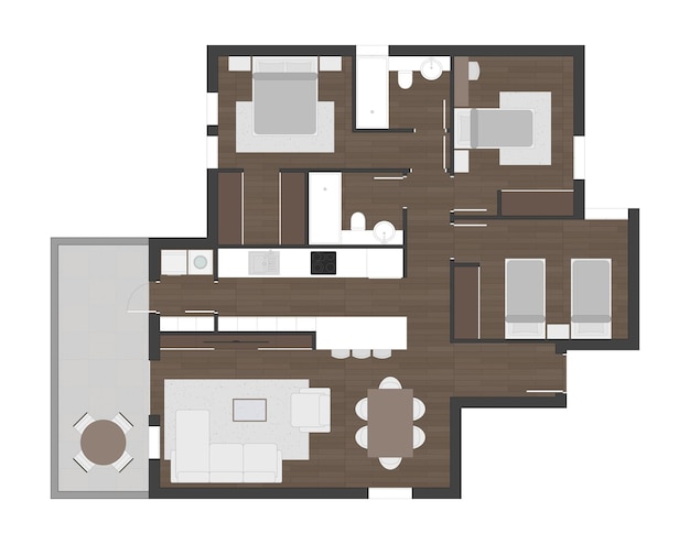 Photo plan de plancher