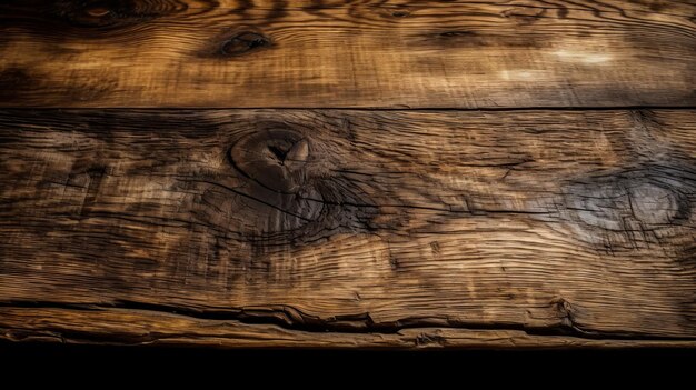 Planche de bois antique avec fond de texture authentique de charme rustique