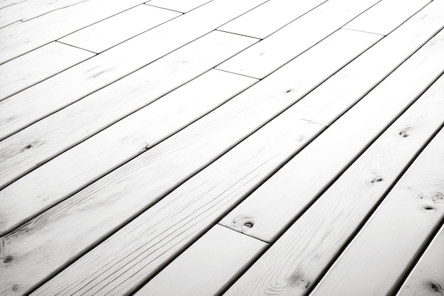 Planche en bois blanc avec surface douce et lisse